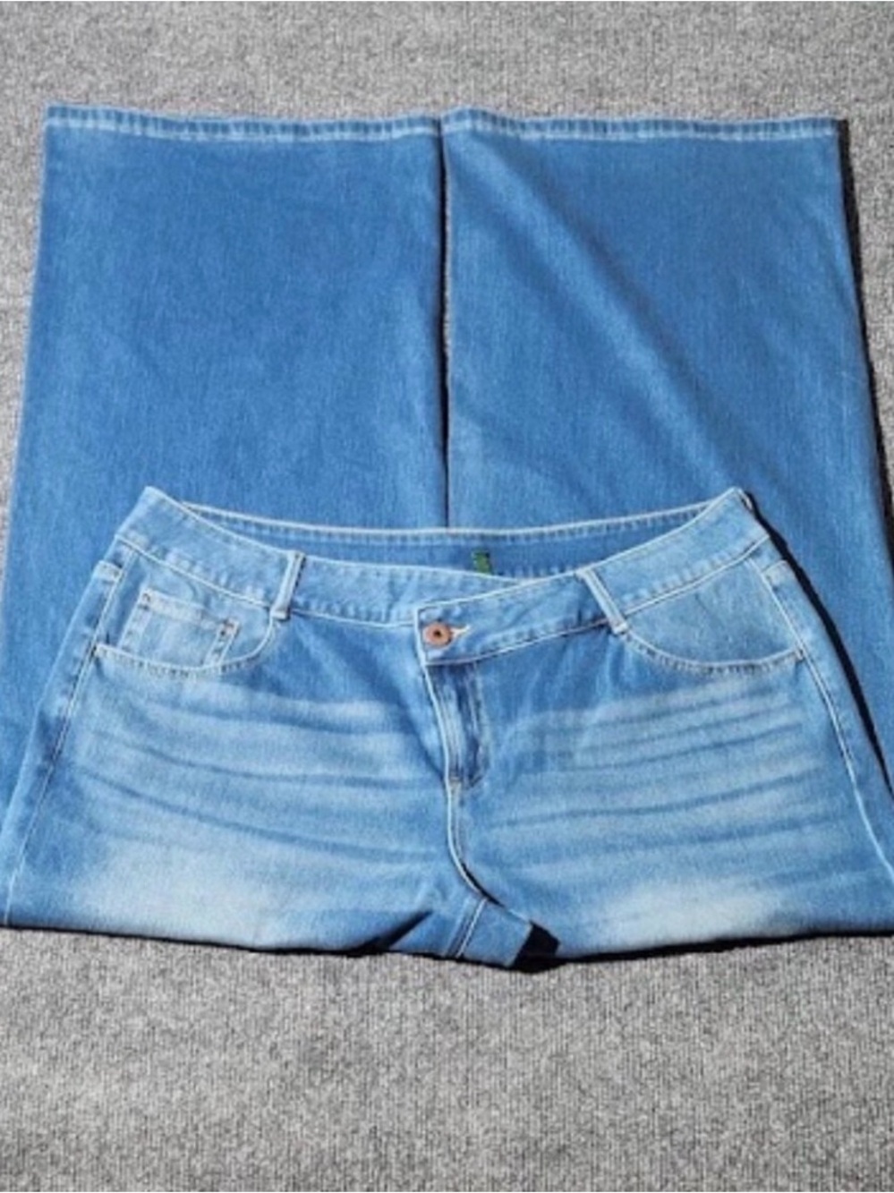 Halara Flex Denim Wide-leg Size Large